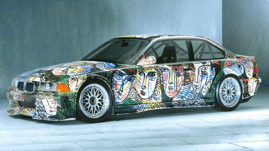 Art Cars N°13 – BWM M3 E46 GTR by Sandro Chia.